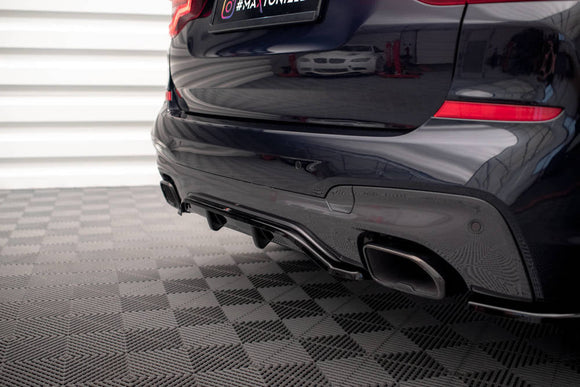 Maxton Design BMW X3 G01 M40i M40d Central Rear Splitter