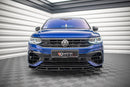 Maxton Design VW Tiguan Mk2 R / R-Line Facelift Front Splitter Lip V.1