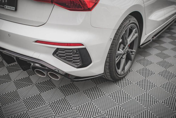 Maxton Design Rear Side Splitters V.2 Audi S3 8Y Sportback