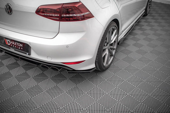 Maxton Design Rear Side Splitters v3 VW Golf Mk7 R (Prefacelift)