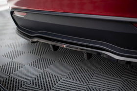 Maxton Design Rear Splitter (with vertical bars) V.1 Tesla Model 3 Project Highland (Facelift)