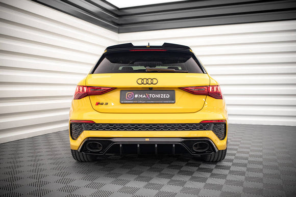 Maxton Design Audi RS3 8Y Sedan & Sportback Body Kit – Gloss Black ABS