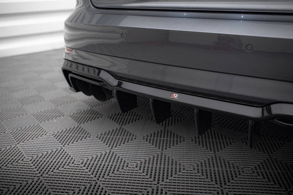 Maxton Design Audi S3 Hatch Facelift Rear Diffuser Valance