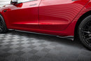 Maxton Design Side Skirts Diffusers V.1 Tesla Model 3 Mk1 / Mk1 Facelift
