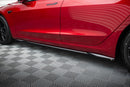 Maxton Design Side Skirts Diffusers V.2 Tesla Model 3 Mk1 / Mk1 Facelift
