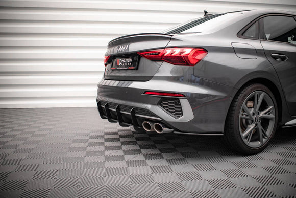 Maxton Design Racing Durability Diffuser Audi S3 8Y Street Pro Sedan