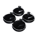 Emblex Gloss Black Mercedes Benz Style Wheel Center Cap Badge Emblem for Mercedes Benz AMG A35 A45 C43 C63 S GLC43 GLC63 S - MODE Auto Concepts