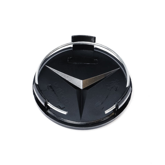 Emblex Gloss Black Mercedes Benz Style Wheel Center Cap Badge Emblem for Mercedes Benz AMG A35 A45 C43 C63 S GLC43 GLC63 S - MODE Auto Concepts