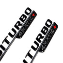 Emblex Gloss Black V8 BiTurbo 4MATIC+ Side Fender Badge Emblem for Mercedes-Benz AMG GLC63 S X253 C253 - MODE Auto Concepts