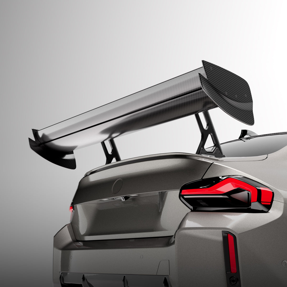 Vulcan Alpha Carbon Fiber Dual Element Wing With DRS - BMW G87 M2 ...