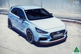 i30N Hatch PD (2018-2020) Front Lip Splitter & Reinforcement Brackets - 0
