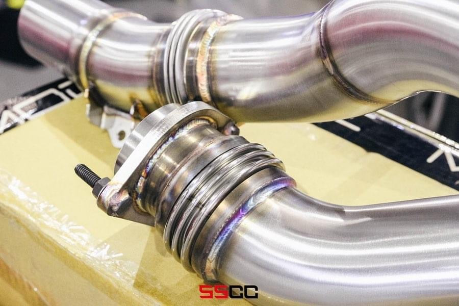 MODE Design Performance Decatted/Catless Downpipe suits X3M/X4M (F97/F98) S58 - MODE Auto Concepts