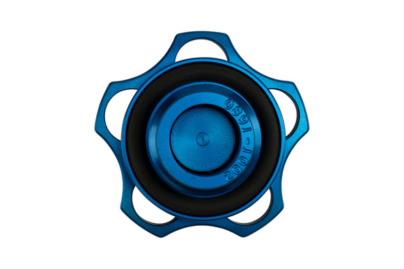 Turbosmart  Oil Cap - M32x3.5 - Nissan - Blue