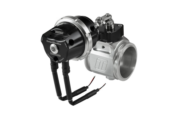 Turbosmart  Compressed Gas BoostGate50 7PSI Black - Inbuilt Solenoids  (Control In Cap CO2 Boost Control)