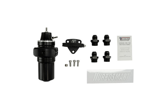 Turbosmart  FPRF8 Black - Fuel Pressure Regulator + Filter