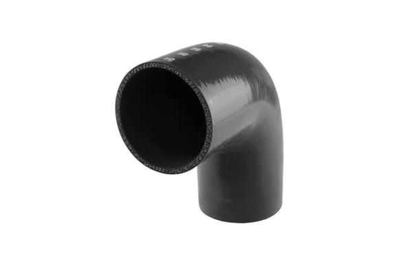 Turbosmart  Silicon 90 Degree Hose - Elbow 3.50" (Black)