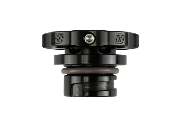 Turbosmart  Oil Cap - Notch - LS - Black