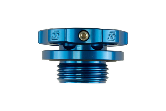 Turbosmart  Oil Cap - M37x3 -Toyota  - Blue