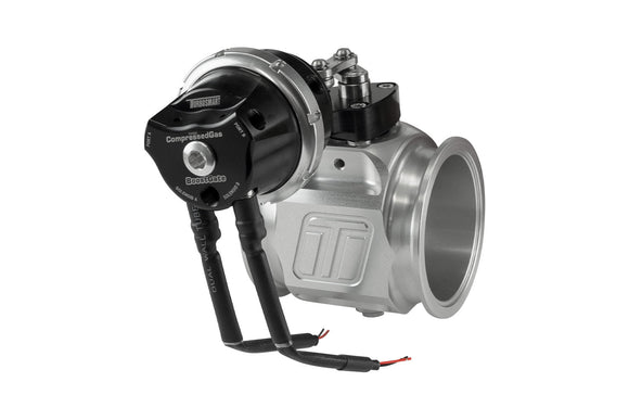 Turbosmart  Compressed Gas BoostGate76 7PSI Black - Inbuilt Solenoids  (Control In Cap CO2 Boost Control)