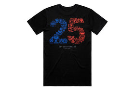 Turbosmart  Turbosmart 25th Anniversary (Limited Edition) Black T-Shirt - XXL