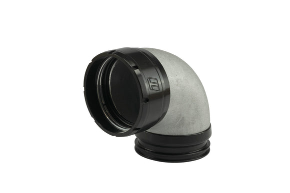 Turbosmart  LockSleeve Turbo Adapter Compressor Outlet 2.50" to 90 Elbow Plazmaclamp 2.50"