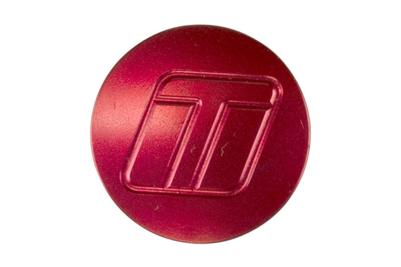 Turbosmart  Oil Cap Insert - Blank - Red