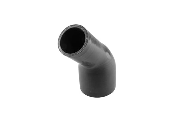 Turbosmart  Silicon 45 Degree Reducer - Elbow 2.00"-3.00" (Black)