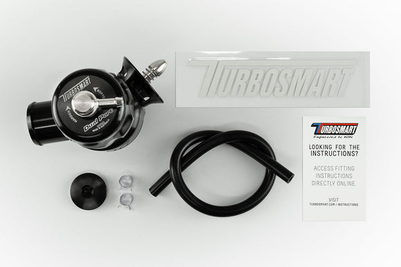 Turbosmart  Smart Port Dual Port Mitsubishi EVO IV to X - Black