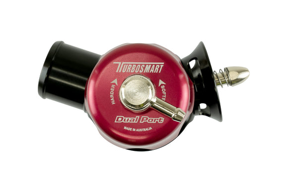 Turbosmart  Smart Port Dual Port Mitsubishi EVO IV to X - Red/Black