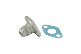 Turbosmart  38.1mm 10AN Oil Drain Silver