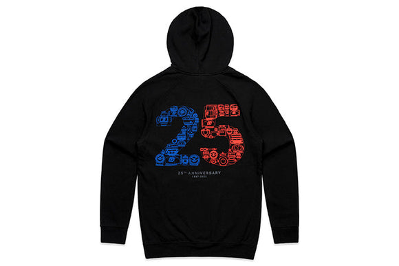 Turbosmart  Turbosmart 25th Anniversary (Limited Edition) Black Hoodie  - XXL