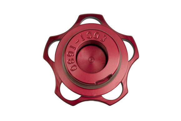 Turbosmart  Oil Cap - Notch - LS - Red