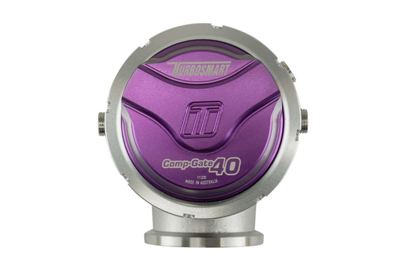 Turbosmart  GenV CompGate40 14psi External Wastegate (Purple)