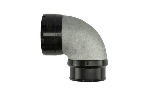 Turbosmart  LockSleeve Turbo Adapter Compressor Outlet 2.50" to 90 Elbow Hose Barb 2.50"