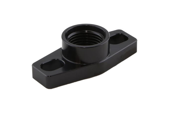 Turbosmart  Billet Turbo Drain adapter - 38-44mm slotted Unl small frame