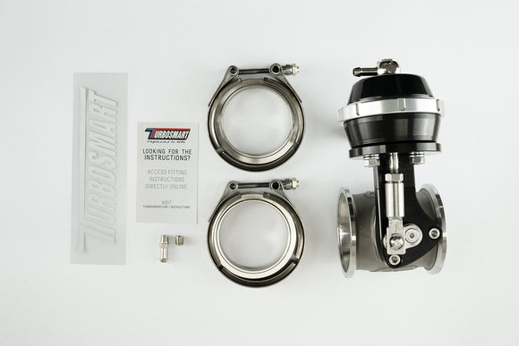 Turbosmart  Pneumatic StraightGate50 (Vacuum-Based) 6 InHg External Wastegate (Black)