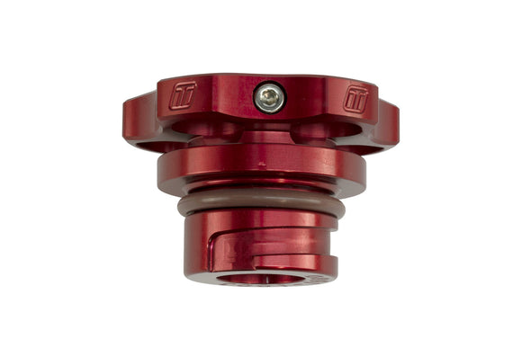Turbosmart  Oil Cap - Notch - LS - Red