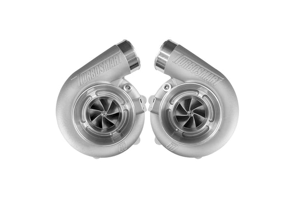 Turbosmart  Mirror Twin Turbo Package - TS-2-6262B V-Band 0.82AR Water Cooled Turbos