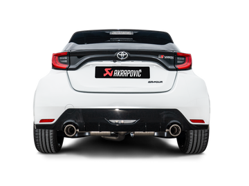 Akrapovic Titanium Exhaust Slip-On Line for Toyota GR Yaris (2023-2024) - MODE Auto Concepts