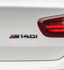 Emblex Gloss Black M140i Badge Trunk Emblem for BMW 1-Series M140i F20 - MODE Auto Concepts