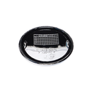 Emblex BMW Style Stealth Black / White Trunk Badge Emblem 74mm for BMW 1 2 3 4 5 6 7 8-Series 1M M2 M3 M4 M5 M6 M8 - MODE Auto Concepts