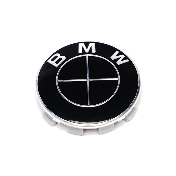 Emblex BMW Style Stealth Black / Black Wheel Center Cap 68mm for BMW 1 2 3 4 5 6 7 8-Series 1M M2 M3 M4 M5 M6 M8 - MODE Auto Concepts