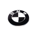 Emblex BMW Style Stealth Black / White Front Badge Emblem 82mm for BMW F-Series M2 F87 M3 F80 M4 F82 & 1 2 3 4 Series F20 F22 F30 F32 - MODE Auto Concepts