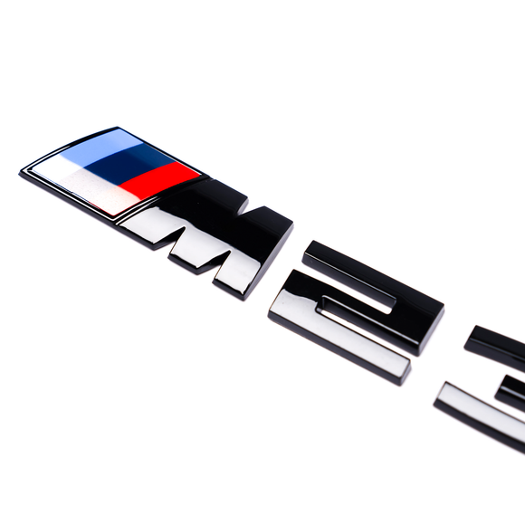 Emblex Gloss Black M235i Badge Trunk Emblem for BMW 2-Series M235i F22 F23 G42 G43 - MODE Auto Concepts