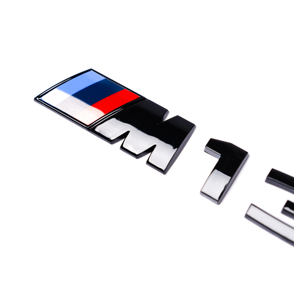 Emblex Gloss Black M135i Badge Trunk Emblem for BMW 1-Series M135i F20 F21 F40 - MODE Auto Concepts