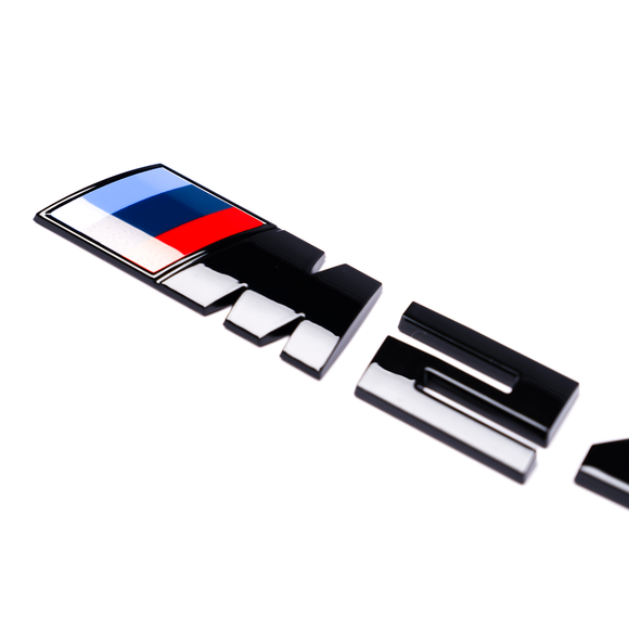 Emblex Gloss Black M240i Badge Trunk Emblem for BMW 2-Series M240i F22 F23 - MODE Auto Concepts