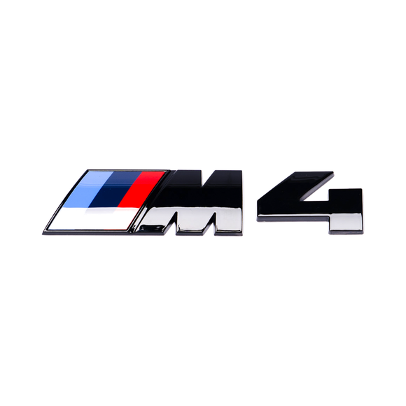 Emblex Gloss Black M4 Badge Trunk Emblem for BMW M4 F82 F83 - MODE Auto Concepts