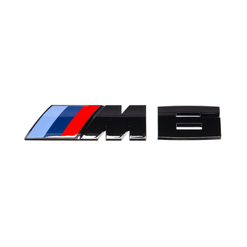 Emblex Gloss Black M6 Badge Trunk Emblem for BMW M6 F06 F12 F13 - MODE Auto Concepts
