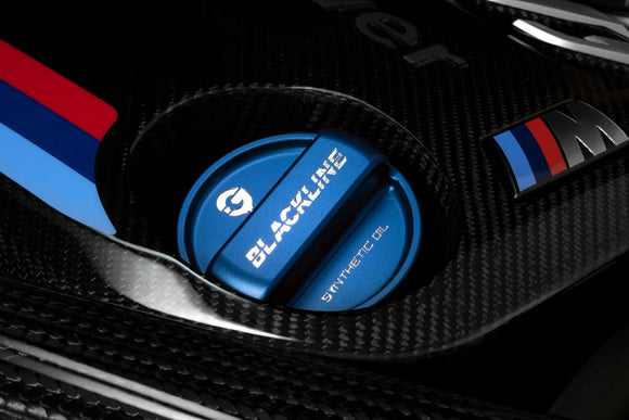 BLACKLINE S55 Billet Aluminium 4-Piece Cap Cover Set for BMW M3 F80 M4 F82 F83 & M2 Competition F87