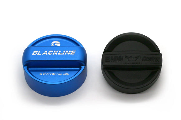 BLACKLINE S55 Billet Aluminium 4-Piece Cap Cover Set for BMW M3 F80 M4 F82 F83 & M2 Competition F87